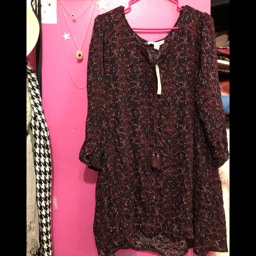 Midi floral dress